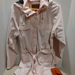 Outback Trench Ranch Jacket Coat Size Medium NOS Pink